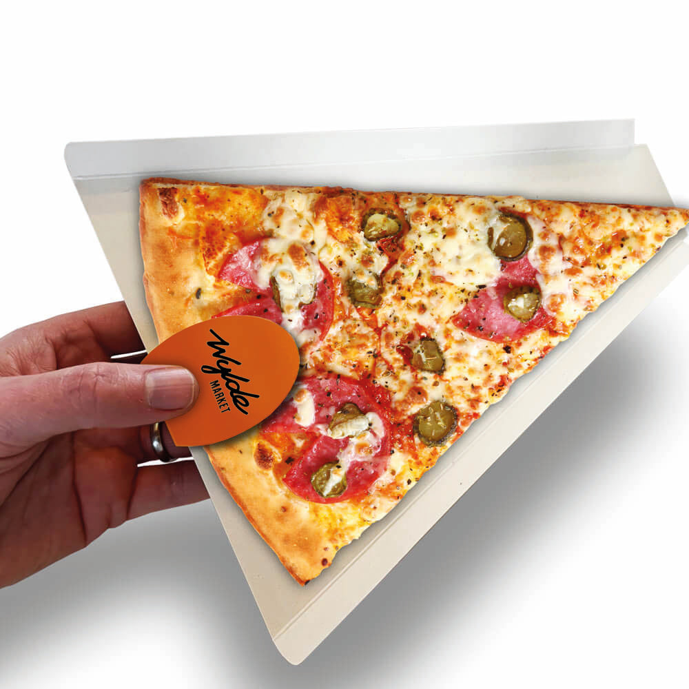 custom printed pizza slice tray