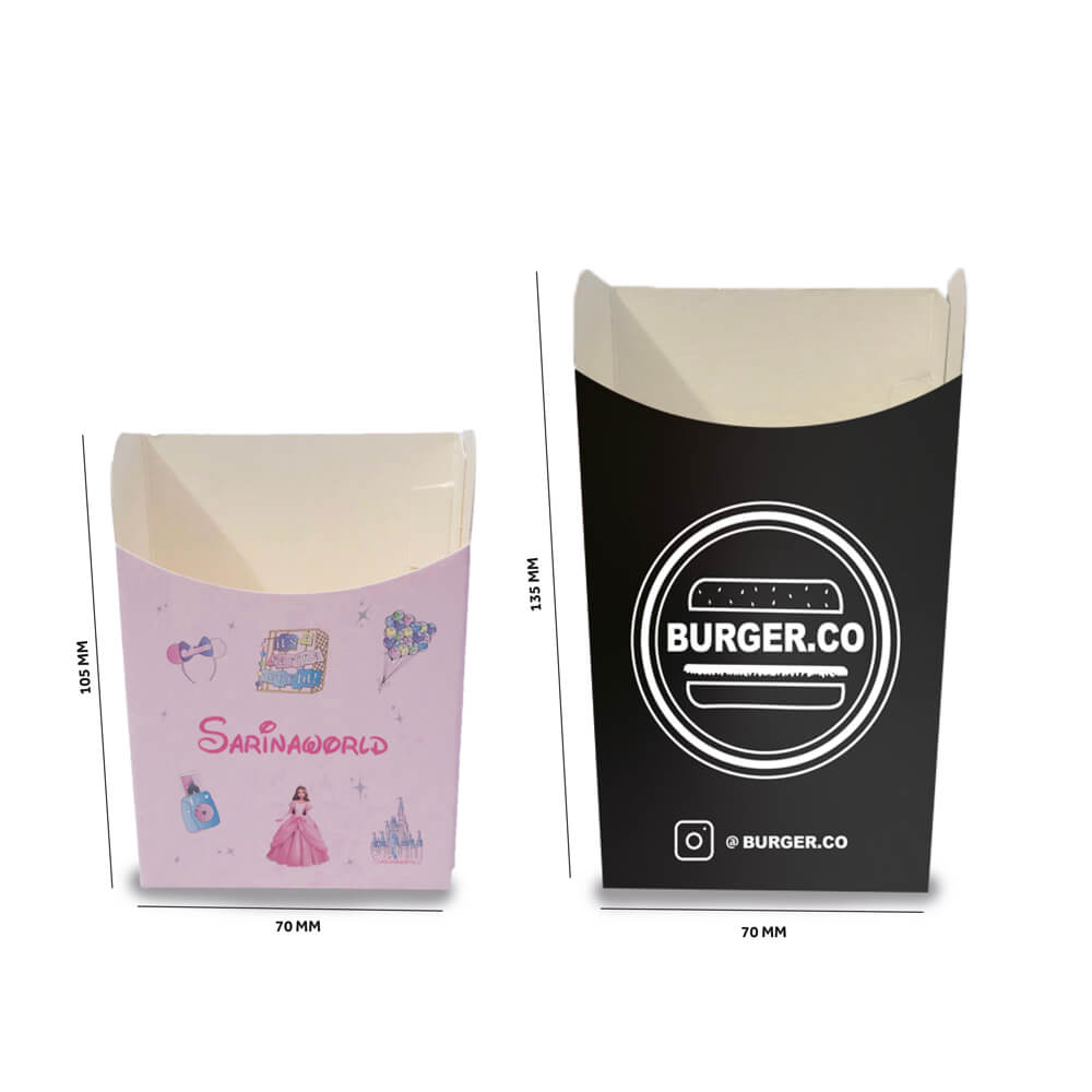 Large Chip Scoop / Boxes Flat Pack PackGenie