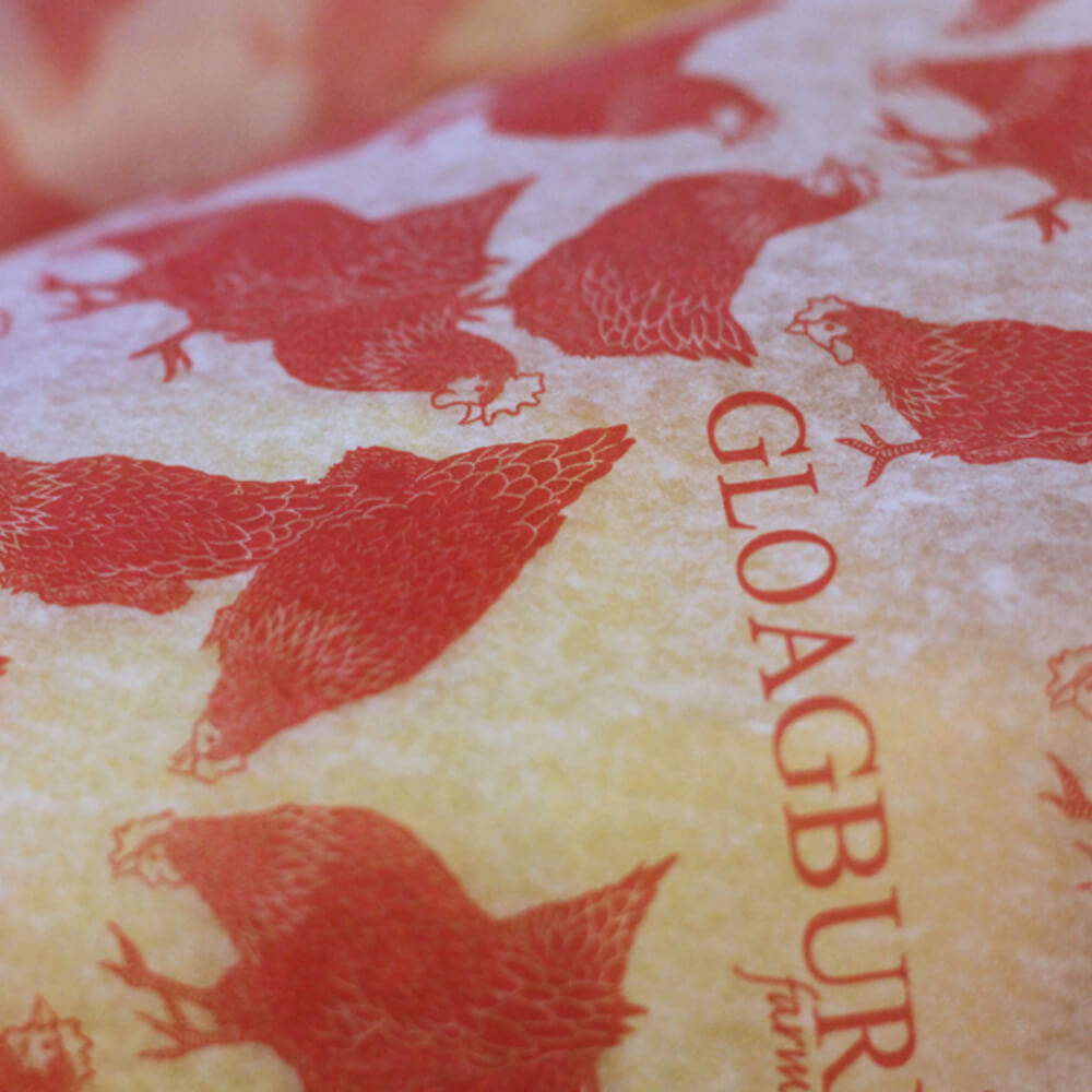 Custom Printed Wax Paper Sheets PackGenie