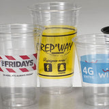 printed full colour pet plastic glasses