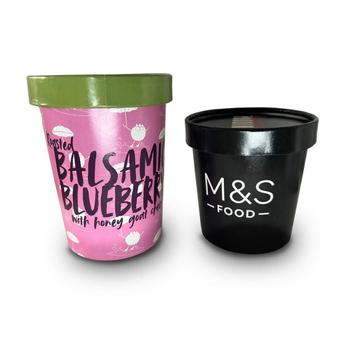 12oz Ice Soup Containers + lids - Full colour print