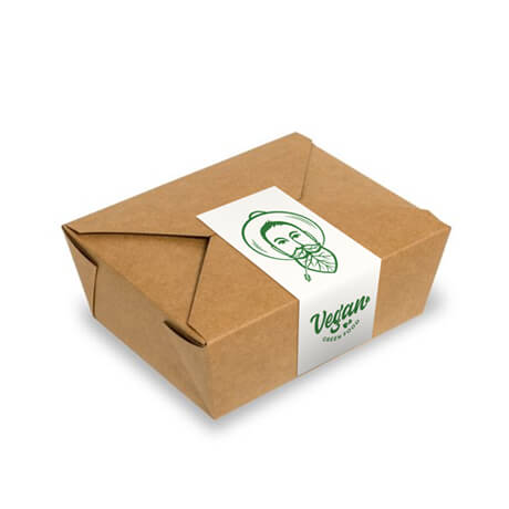 Custom Tamper Evident Stickers for Food Boxes