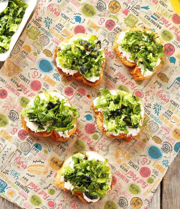 Greaseproof paper printed with your logo