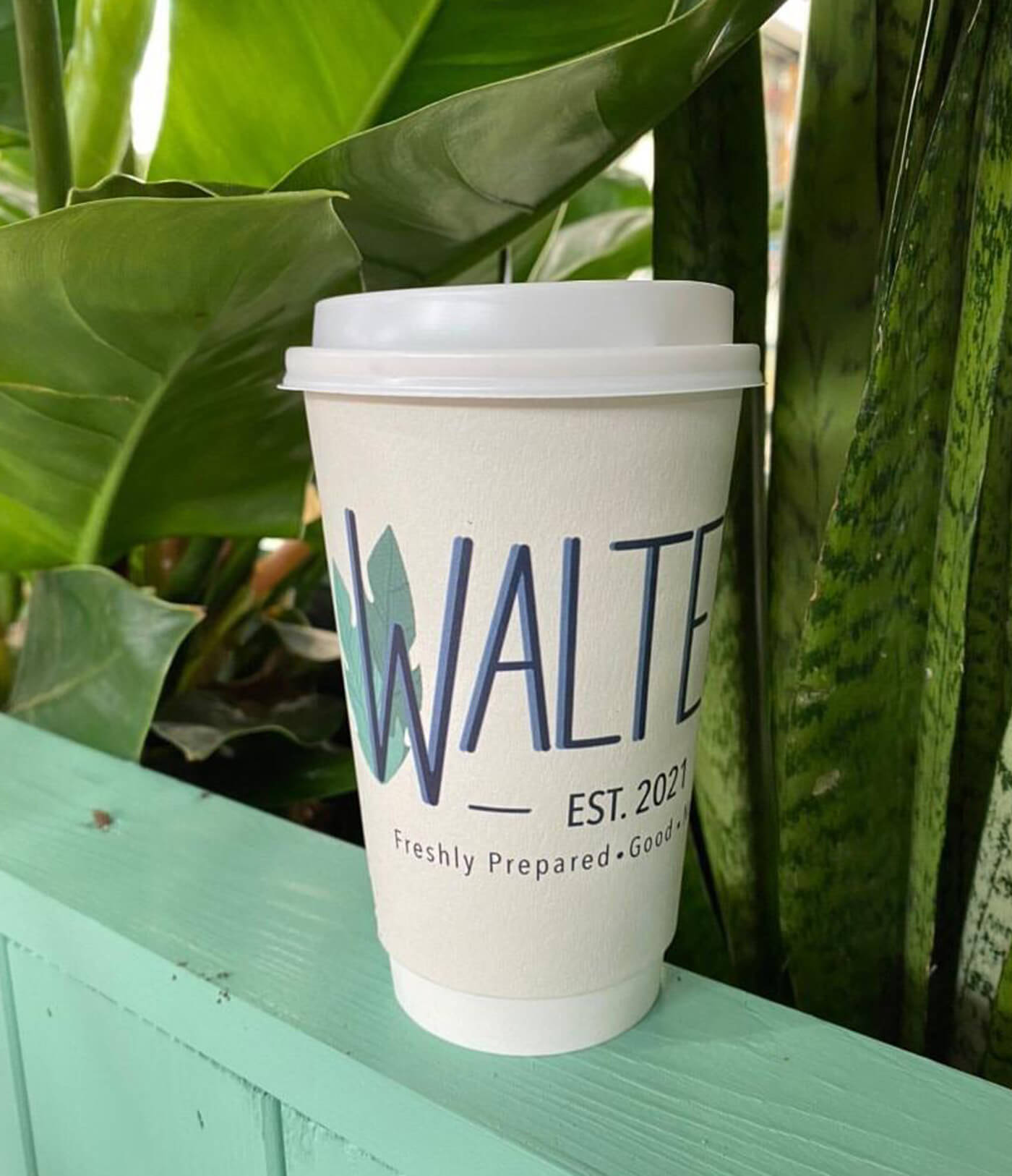 WALTER'S POP UP CAFE - Branded paper cups - PackGenie