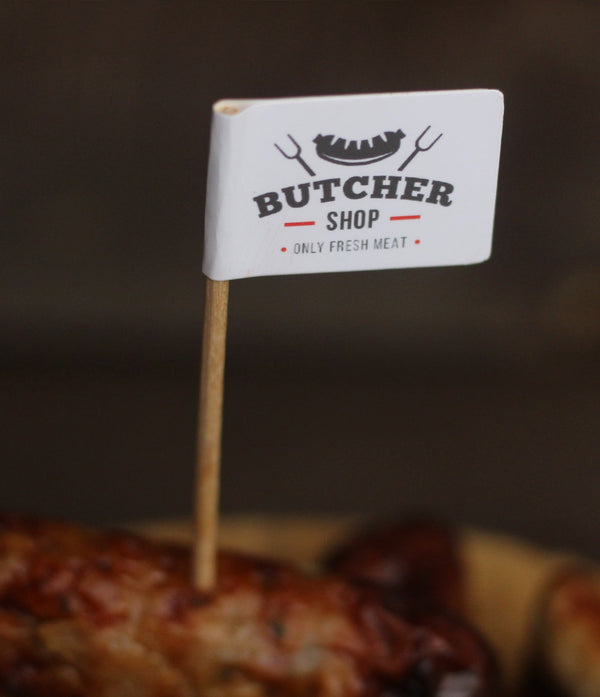 Food flags - celebrating sausage week with the best bangers in town