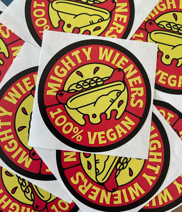 10 examples of interesting, printed sticker uses for food businesses