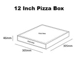 12 inch pizza box printed with logo on