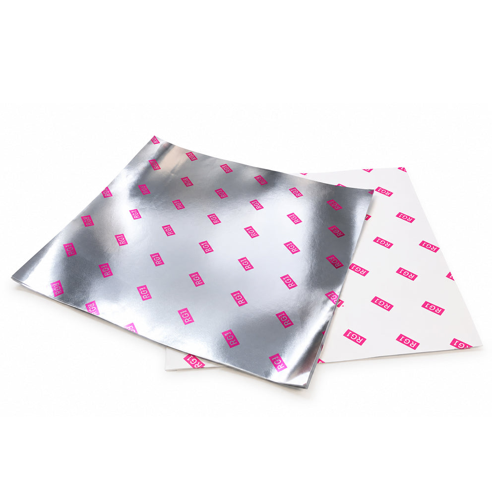 Custom Printed Foil Lined Paper Sheets – 30 x 30cm