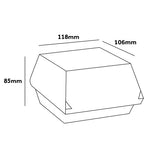 burger box size