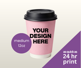 Express 12oz Double Wall Custom Branded Coffee Cups