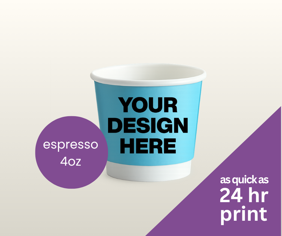 Express 4oz Custom Branded Espresso Cups
