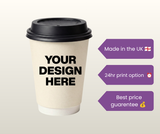 Express 8oz Double Wall Custom Branded Coffee Cups