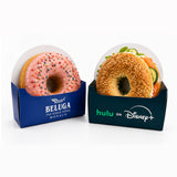 personalised bagel boxes for Beluga Monaco F1 and Hulu Disney
