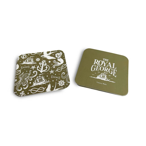 Custom Beer Mats & Coasters 90mm Square