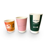 printed paper cups 8oz 12oz 16oz Double Wall