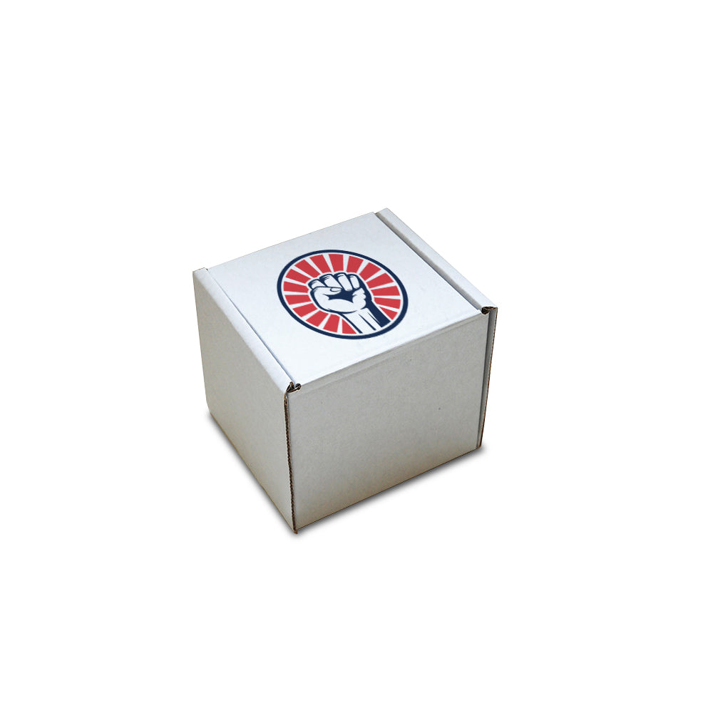 personalised mailer box printed - white