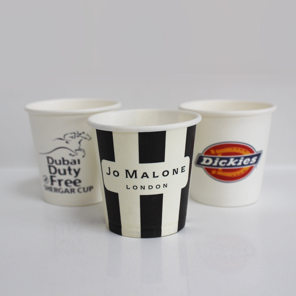 branded paper coffee cups