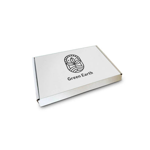 Personalised Letterbox Boxes 222mm x 160mm x 20mm White / Brown