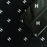 premium black printed tissue paper uk