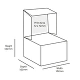 inside print custom mailer box dimensions
