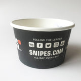 12oz printed ice cream paper cups