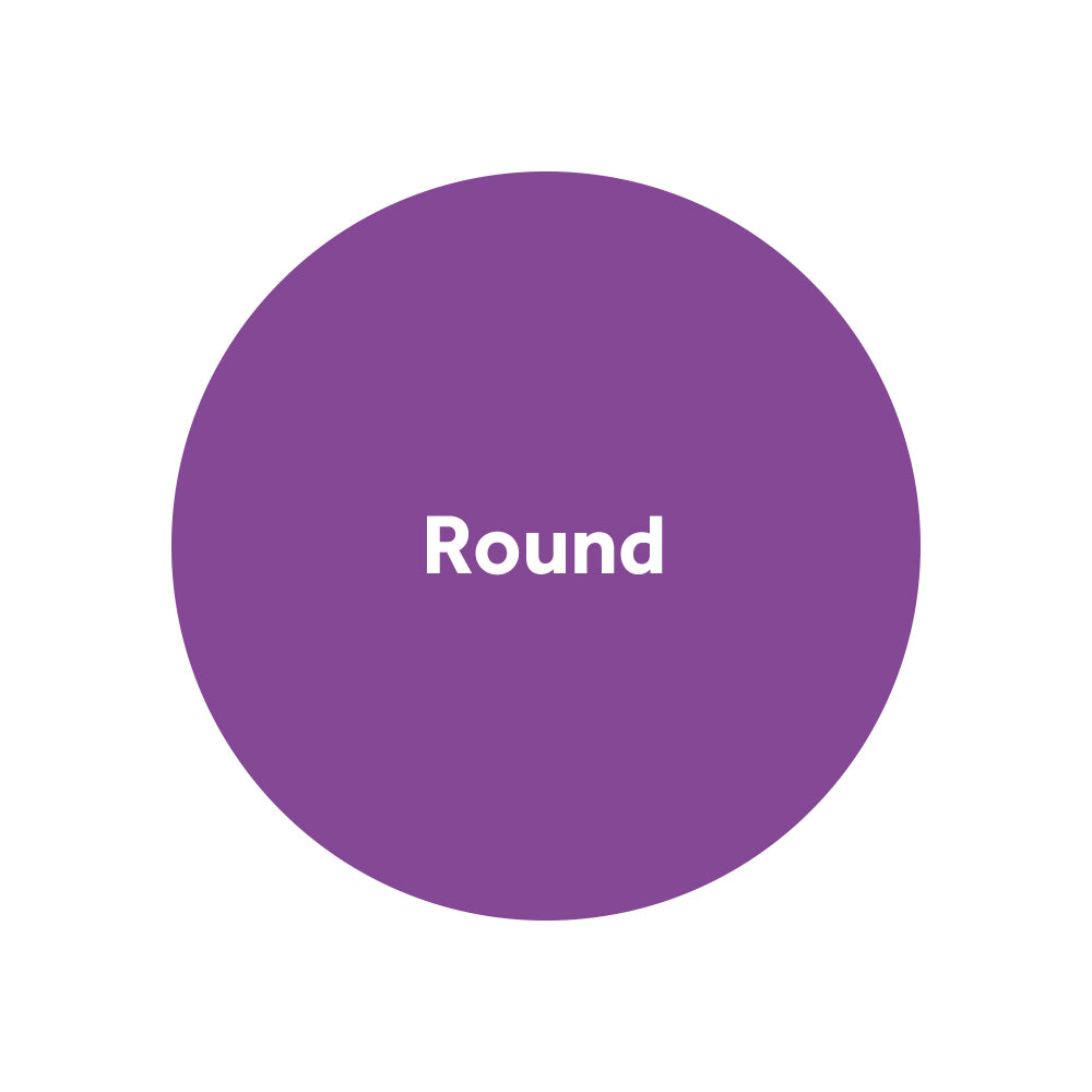 Round Stickers - Premium Paper on Rolls