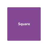 personalised square stickers on roll