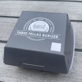 Custom Burger Boxes - Flat Pack Clamshell