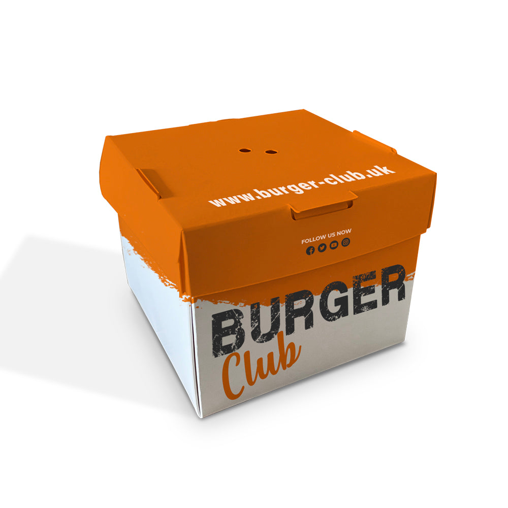 custom burger box for home delivery takeaway