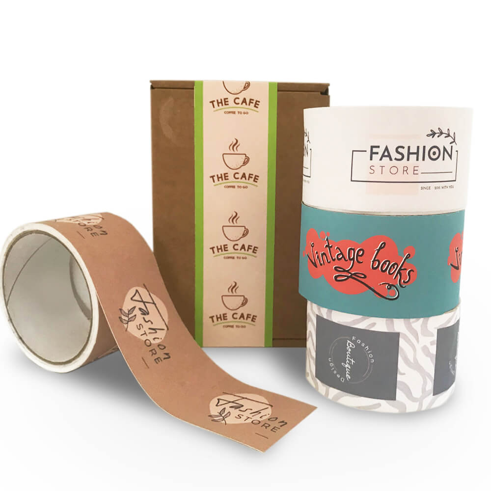 custom printed packaging tape for boxes
