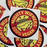 custom printed round stickers for food packaging