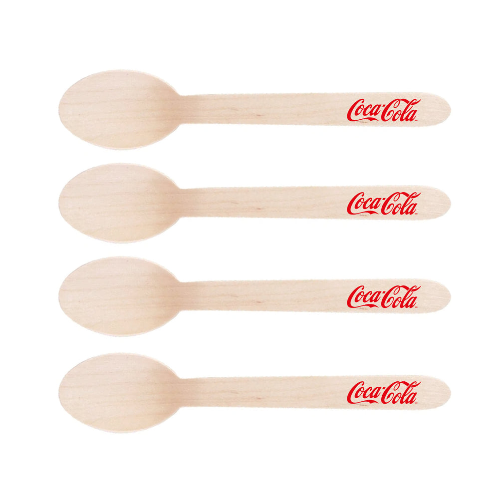 branded wooden cutlery - disposable wooden cutlery printed - wooden spoons