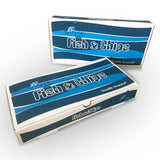fish and chip boxes printed with your logo on