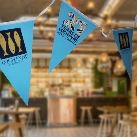 Indoor Printed Paper Bunting