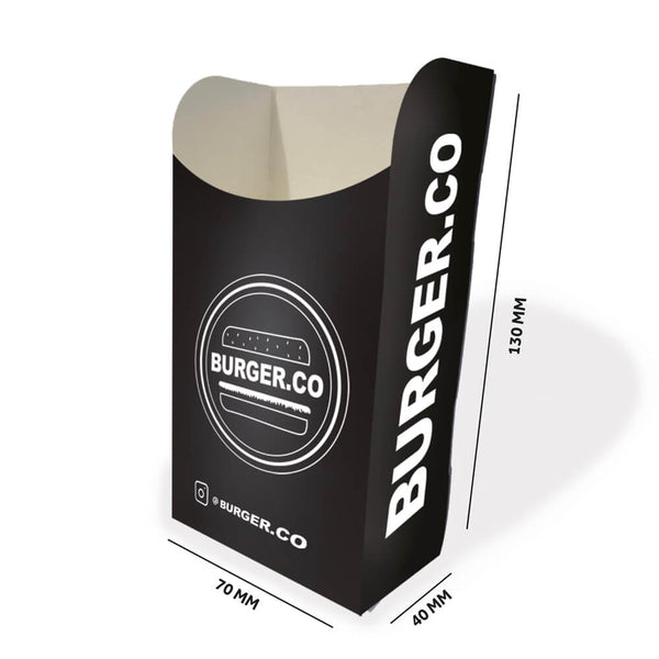 Large Chip Scoop / Boxes - Flat Pack - PackGenie