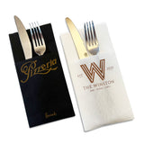 Pocket Cutlery Napkins With Logo