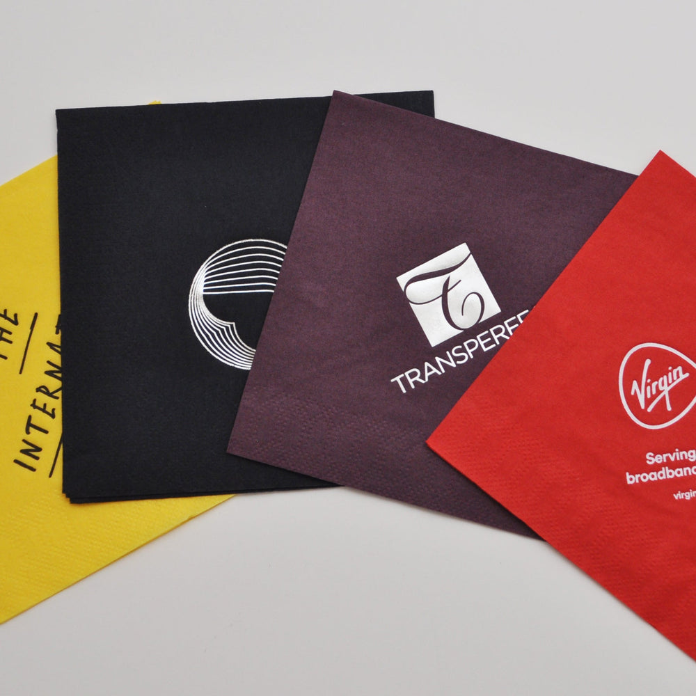 printed napkins with logo