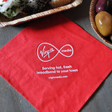 custom printed napkins uk