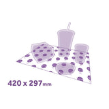 custom printed greaseproof paper sheets