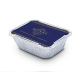 Custom printed paper lids for foil container No. 6A