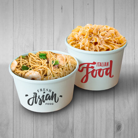Printed Food Container - 1 Colour Screen Print