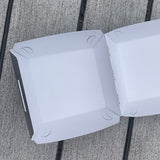 Custom Burger Boxes - Flat Pack Clamshell