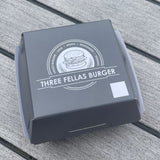 Custom Burger Boxes - Flat Pack Clamshell