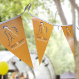 showerproof custom printed bunting