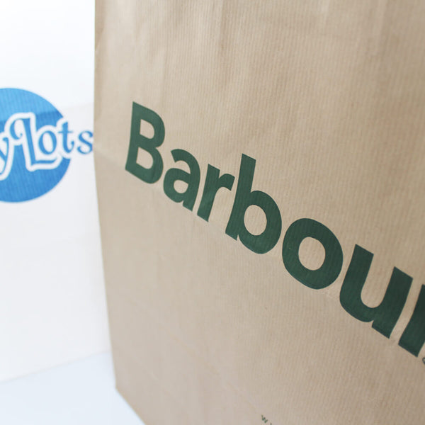 Brown Luxury Twist Handle Carrier Bags Colour Print PackGenie