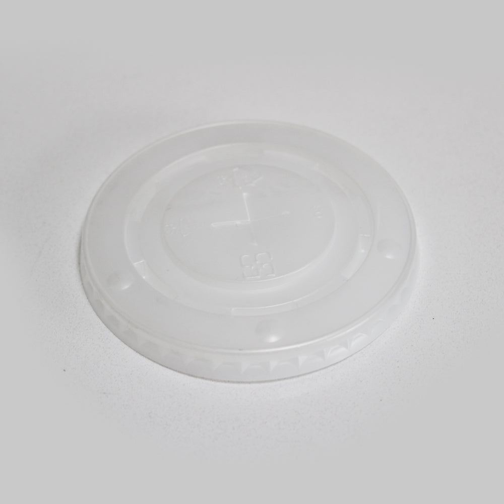 flat plastic lid for paper cups